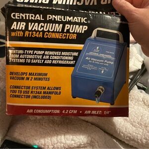 Blue Air Vacuum Pump